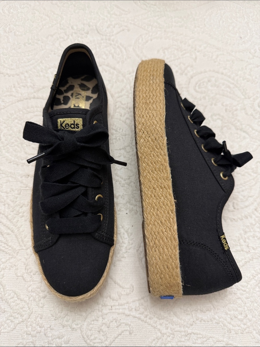 Keds Espadrille Platform Sneakers Black US 8